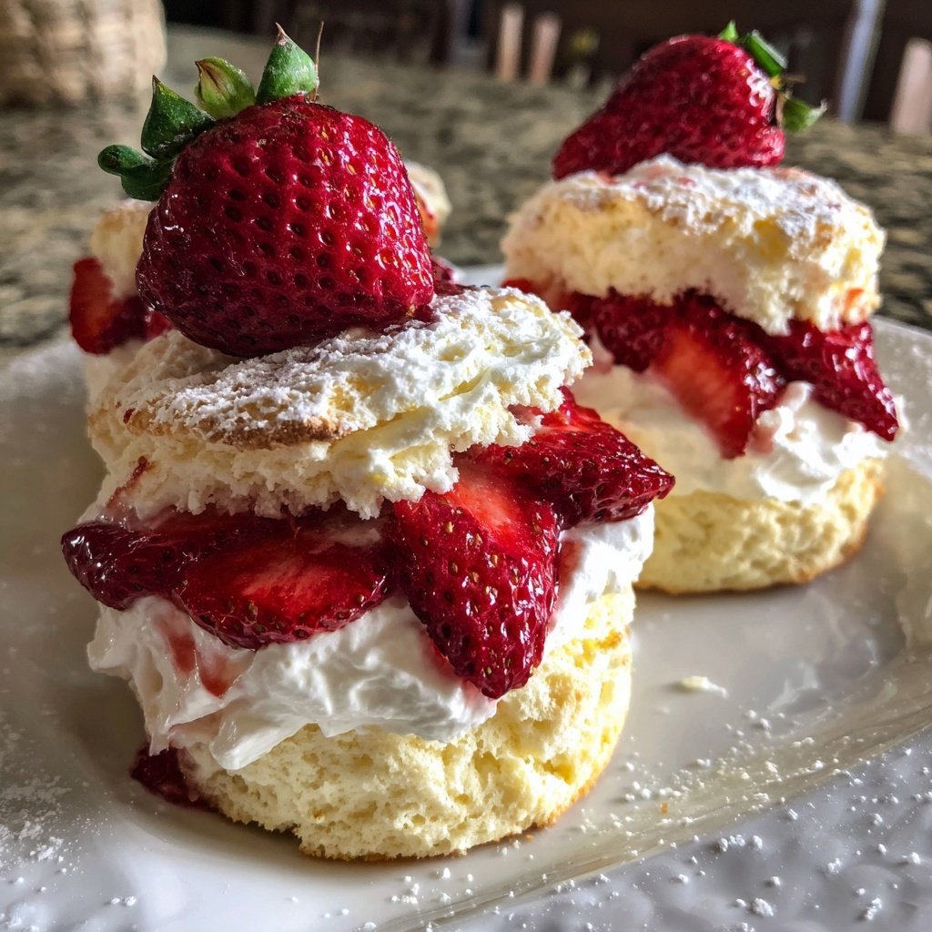 Strawberry Shortcake Cups For Parties