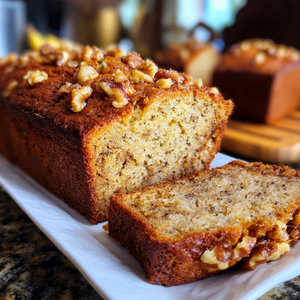 Classic Moist Banana Bread Recipe