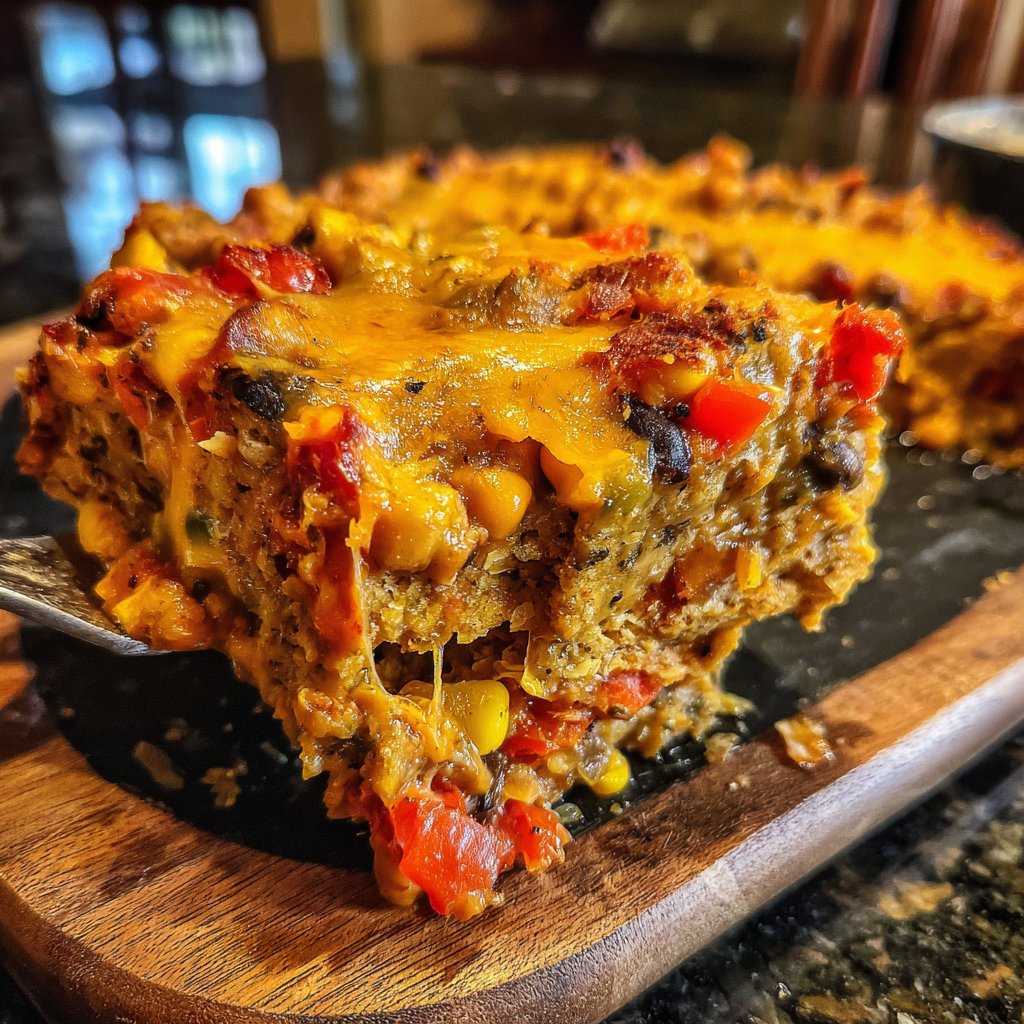 Baked Veggie Chickpea Casserole