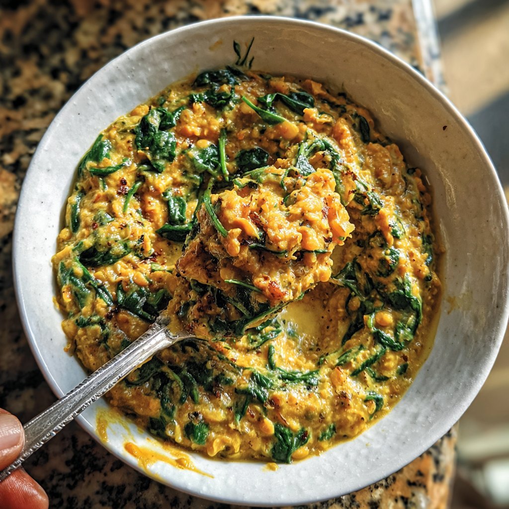 Healthy Dinner Creamy Coconut Lentils