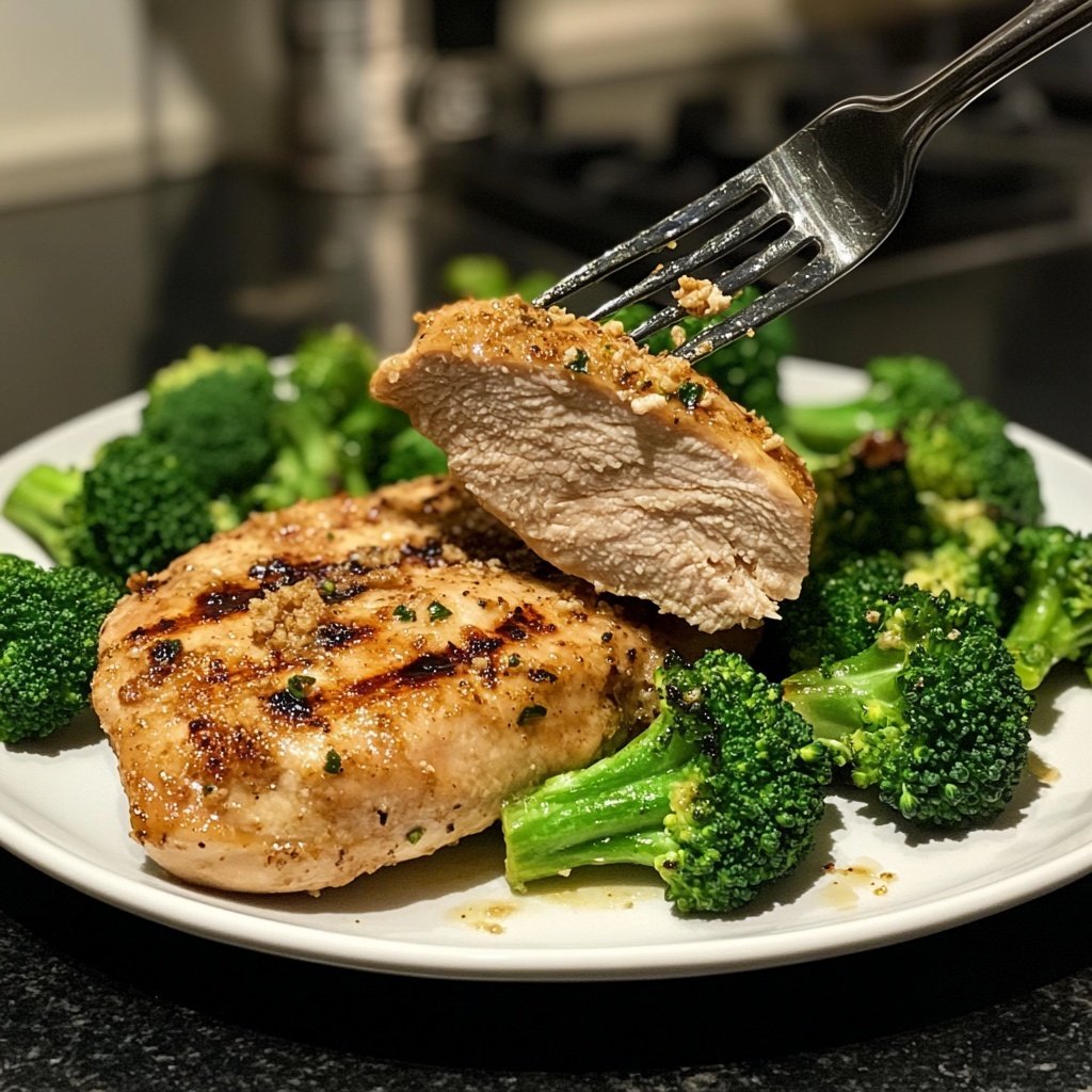 Chicken Breast with Broccoli