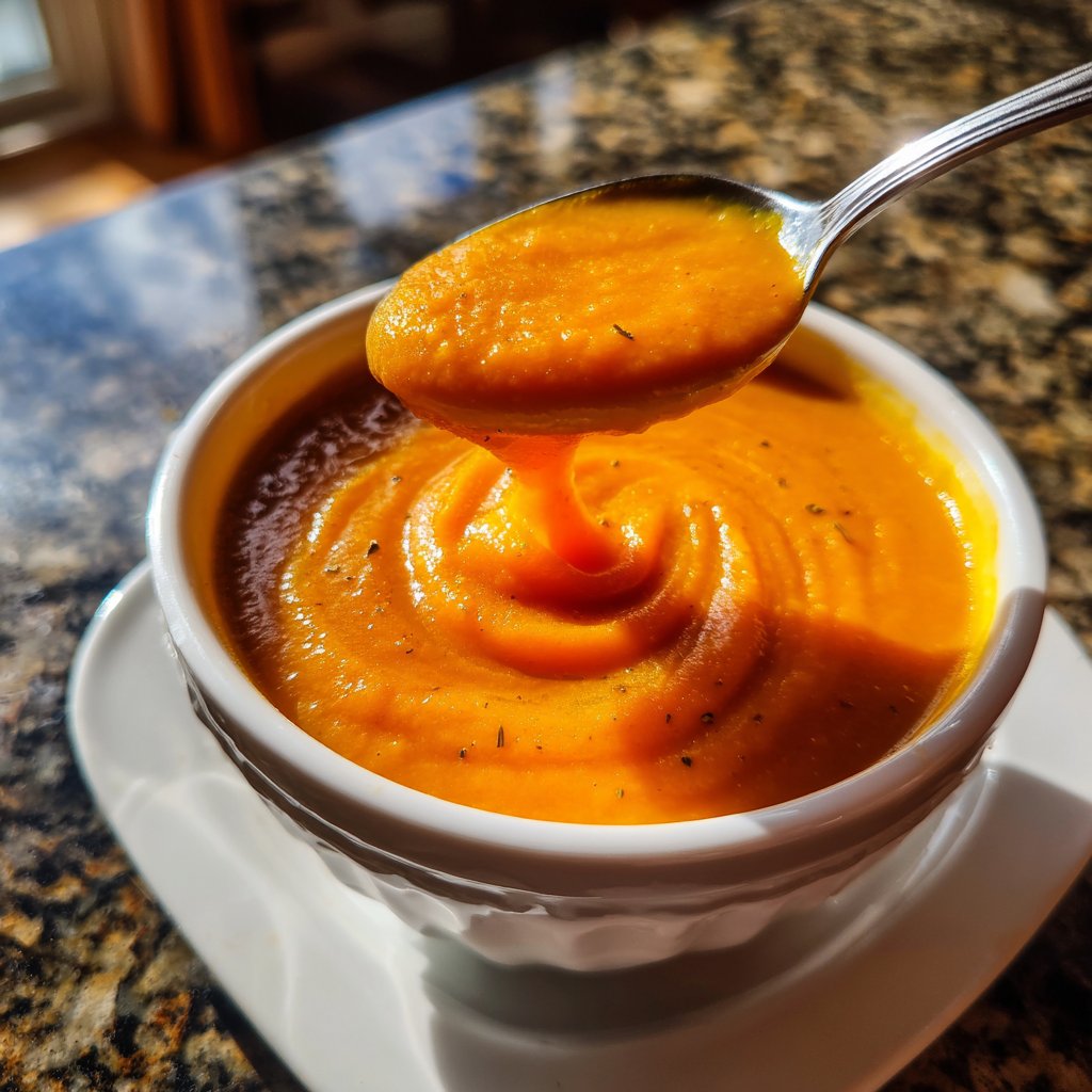 Creamy Carrot Ginger Soup