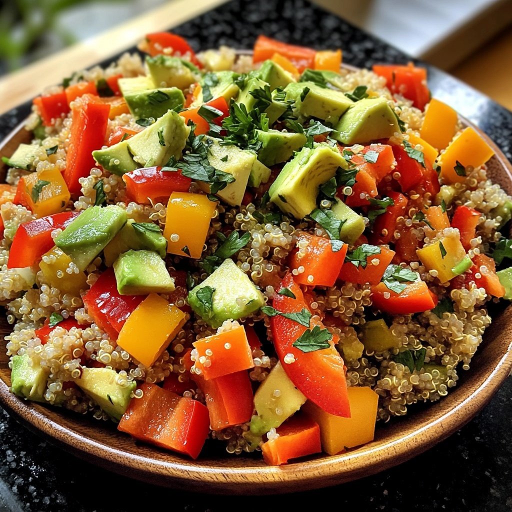 Healthy Lunch Quinoa Veggie Bowls