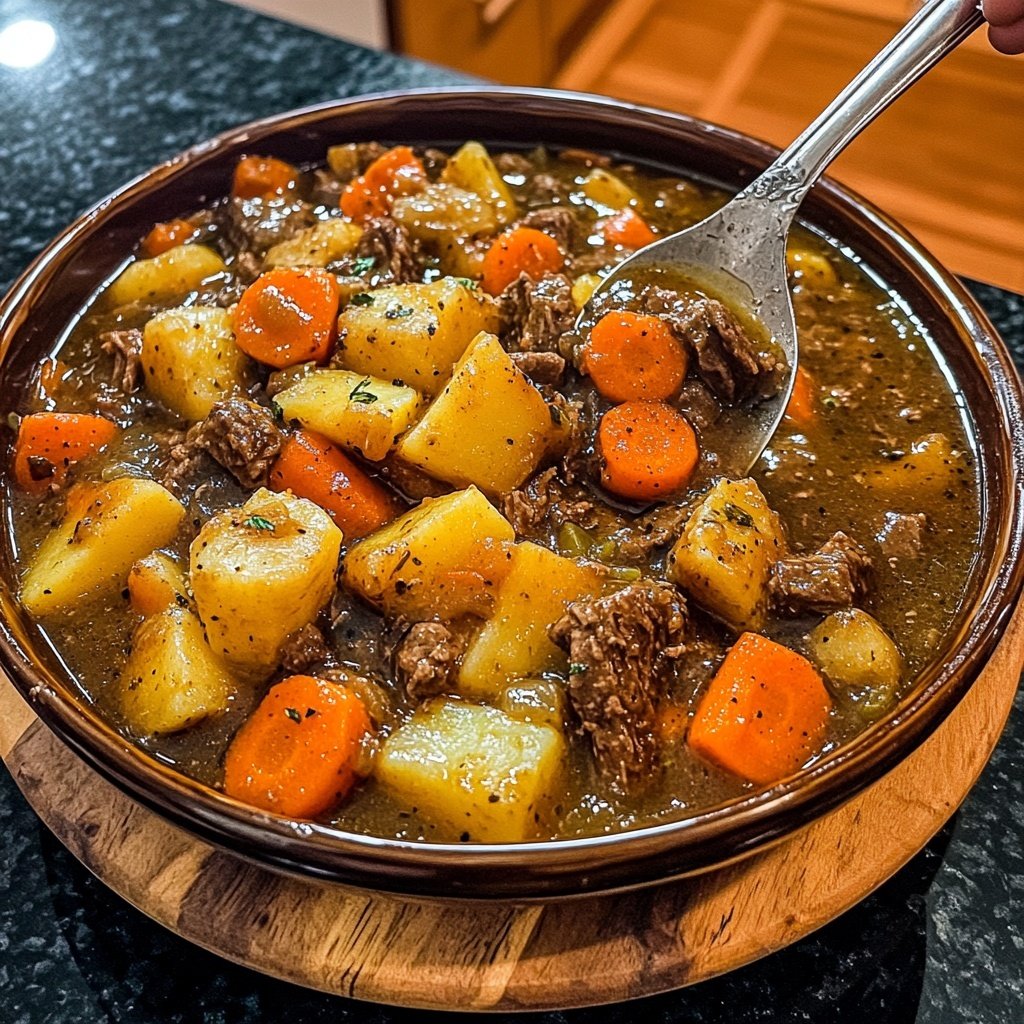 Beef Stew With Carrots and Potatoes