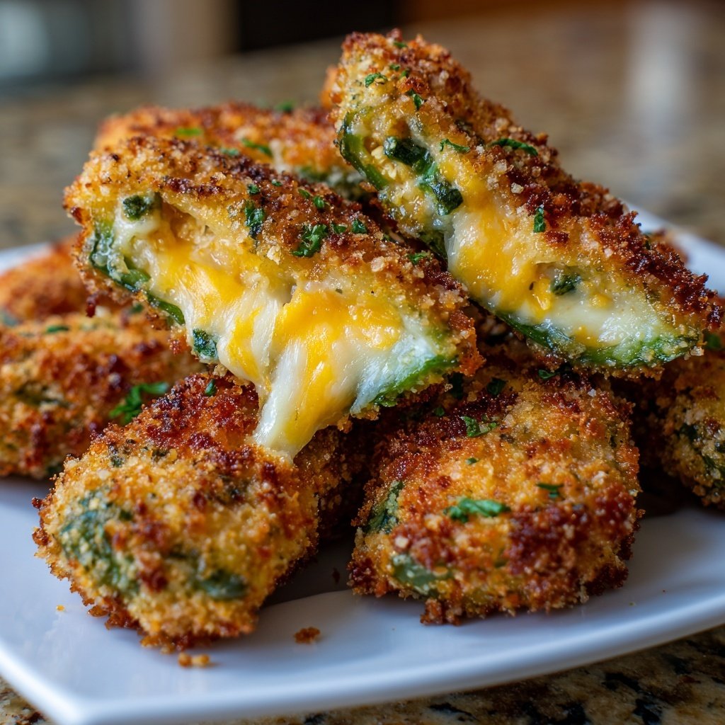Jalapeno Poppers with Panko Crust