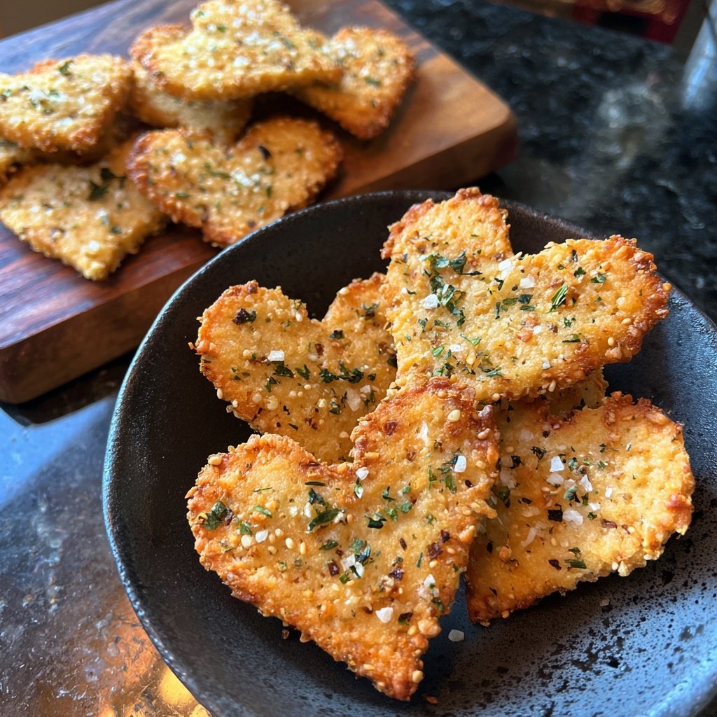 Valentines Snacks Heart Shaped Crackers