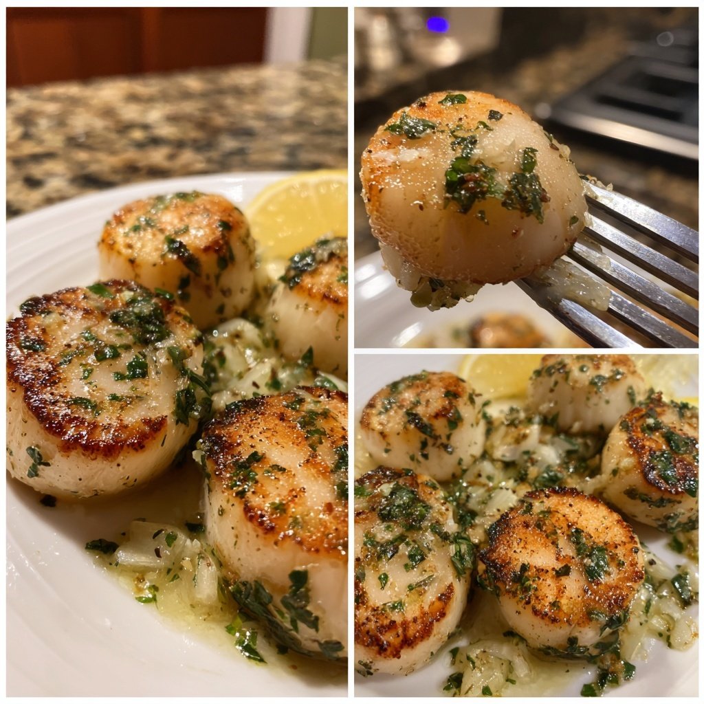 Easy Scallops Dinner