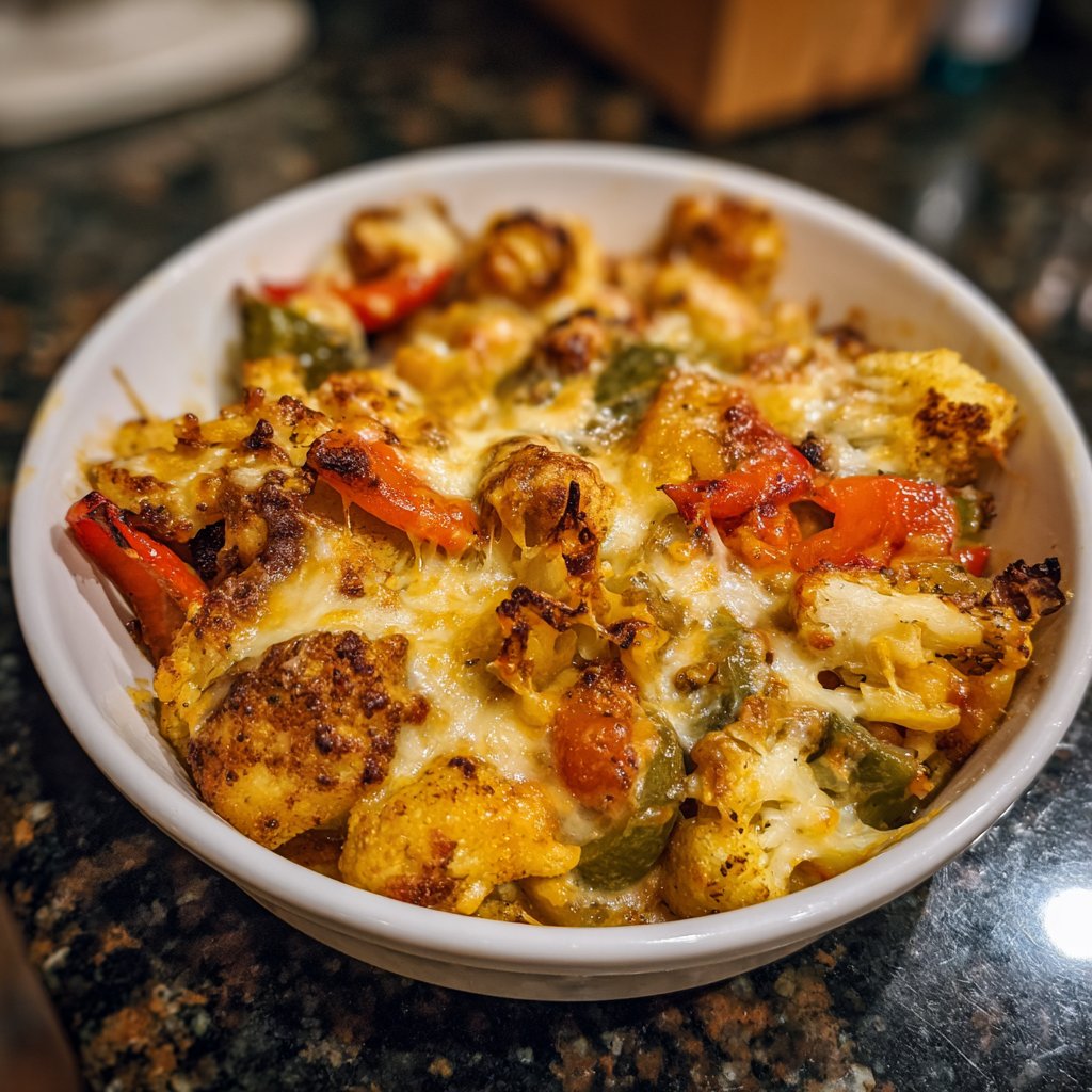 Baked Veggie Chickpea Casserole